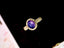 14K GOLD 2.60 CTW NATURAL STAR SAPPHIRE & DIAMOND RING