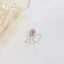 14K GOLD 0.73 CTW NATURAL PINK DIAMOND & DIAMOND RING