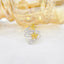 14K GOLD 1.55 CTW NATURAL YELLOW DIAMOND & DIAMOND RING