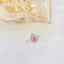 14K GOLD 0.49 CTW NATURAL PINK DIAMOND & DIAMOND RING