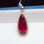 14K GOLD 5.4 CT NATURAL TOURMALINE & DIAMOND PENDANT