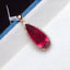 14K GOLD 5.4 CT NATURAL TOURMALINE & DIAMOND PENDANT