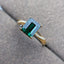 14K GOLD 2.10 CTW NATURAL TOURMALINE & DIAMOND RING