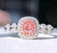 14K GOLD 0.61 CTW NATURAL PINK DIAMOND & DIAMOND RING