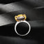 14K GOLD 2.20 CTW NATURAL YELLOW DIAMOND & DIAMOND RING