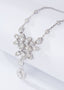 14K GOLD 1.91 CT NATURAL H DIAMOND NECKLACE