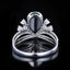 14K GOLD 0.81 CTW VIVID GREEN NATURAL EMERALD & DIAMOND RING