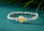 14K GOLD 2.80 CTW NATURAL YELLOW DIAMOND & DIAMOND BRACELET