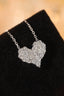 14K GOLD 1.5 CT NATURAL H DIAMOND NECKLACE