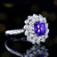 14K GOLD 3.02 CTW NATURAL SAPPHIRE & DIAMOND RING/PENDANT