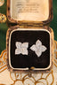 14K GOLD 0.6 CT NATURAL H DIAMOND EARRINGS