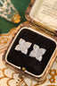 14K GOLD 0.6 CT NATURAL H DIAMOND EARRINGS