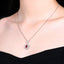 14K GOLD 0.82 CTW NATURAL RUBY & DIAMOND PENDANT