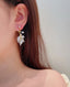 14K GOLD 2.42 CTW NATURAL H DIAMOND EARRINGS