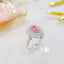 14K GOLD 1.39 CTW NATURAL PINK DIAMOND & DIAMOND RING/PENDANT