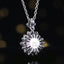 14K GOLD 0.98 CTW NATURAL PADPARADSCHA SAPPHIRE & DIAMOND PENDANT