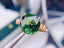 14K GOLD 6.17 CT NATURAL TOURMALINE & DIAMOND RING