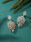 14K GOLD 5.35 CT NATURAL COLOR DIAMOND EARRINGS