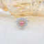 14K GOLD 1.12 CTW NATURAL PINK DIAMOND & DIAMOND RING