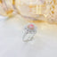 14K GOLD 1.12 CTW NATURAL PINK DIAMOND & DIAMOND RING