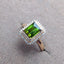 14K GOLD 1.76 CTW NATURAL TOURMALINE & DIAMOND RING