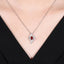 14K GOLD 0.99 CTW NATURAL RUBY & DIAMOND PENDANT