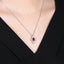 14K GOLD 0.99 CTW NATURAL RUBY & DIAMOND PENDANT