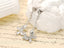 14K GOLD 0.75 CTW NATURAL H DIAMOND EARRINGS