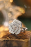 14K GOLD 1 CT NATURAL H DIAMOND RING