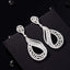 14K GOLD 2.70 CTW NATURAL H DIAMOND EARRINGS