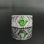 14K GOLD 1.72 CTW NATURAL GREEN DIAMOND & DIAMOND RING