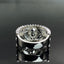 14K GOLD 1.72 CTW NATURAL GREEN DIAMOND & DIAMOND RING