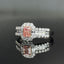 14K GOLD 1.22 CTW NATURAL PINK DIAMOND & DIAMOND RING