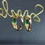 14K GOLD 1.12 CTW NATURAL EMERALD & DIAMOND EARRINGS
