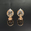 14K GOLD 3.74 CTW NATURAL AQUAMARINE & DIAMOND EARRINGS