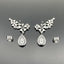 14K GOLD 0.82 CT NATURAL H DIAMOND EARRINGS