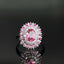 14K GOLD 1.35 CTW NATURAL PADPARADSCHA SAPPHIRE & DIAMOND RING