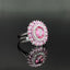 14K GOLD 1.35 CTW NATURAL PADPARADSCHA SAPPHIRE & DIAMOND RING