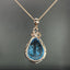 14K GOLD 23.79 CTW NATURAL TOPAZ & DIAMOND PENDANT( WITHOUT CHAIN )