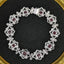14K GOLD 8.84 CTW NATURAL RUBY & DIAMOND BRACELET