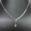 14K GOLD 3.82 CT NATURAL H DIAMOND NECKLACE