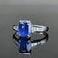 14K GOLD 2.62 CTW NATURAL SAPPHIRE & DIAMOND RING