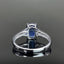 14K GOLD 2.62 CTW NATURAL SAPPHIRE & DIAMOND RING