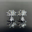 14K GOLD 0.72 CTW NATURAL YELLOW DIAMOND & DIAMOND & FLOWERS EARRINGS