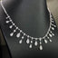 14K GOLD 2.72 CT NATURAL H DIAMOND NECKLACE