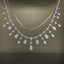 14K GOLD 2.72 CT NATURAL H DIAMOND NECKLACE