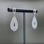 14K GOLD 1.22 CT NATURAL H DIAMOND EARRINGS