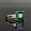 14K GOLD 3.13 CTW NATURAL TOURMALINE & DIAMOND RING
