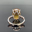 14K GOLD 6.52 CTW NATURAL CITRINE & DIAMOND RING