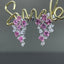 14K GOLD 4.02 CTW NATURAL SAPPHIRE & DIAMOND EARRINGS